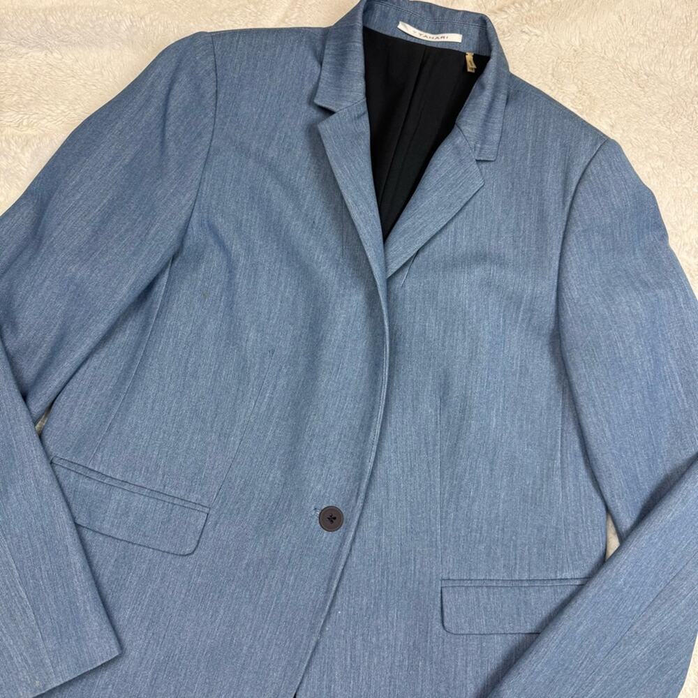 Tahari Blue Women's Blazer - Picture 2 of 4